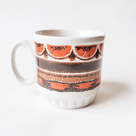 🇬🇧 Vintage 70s Stoneware Mug EIT England - Picture 1 of 6